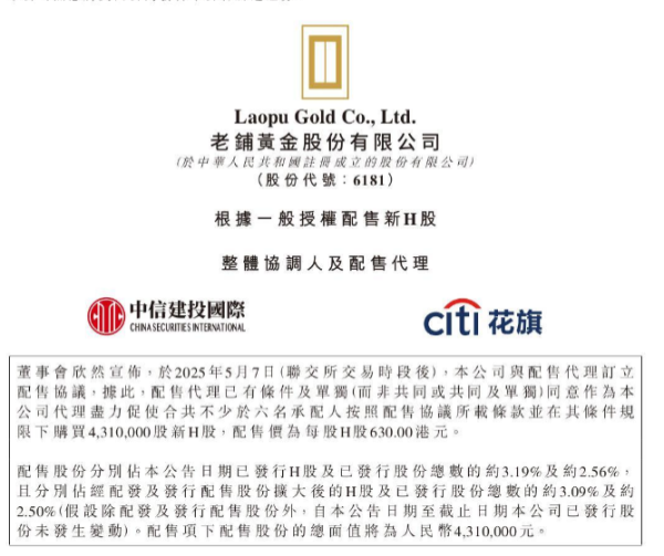 策略宝 港股黄金新贵与零食龙头相继配售 股价为何表现迥异？